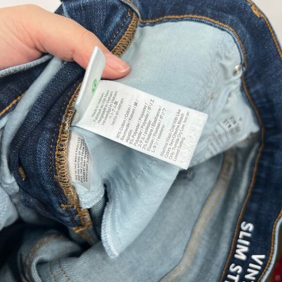 J. Crew Vintage Slim-Straight Jeans in Rockport Wash - Picture 7 of 8